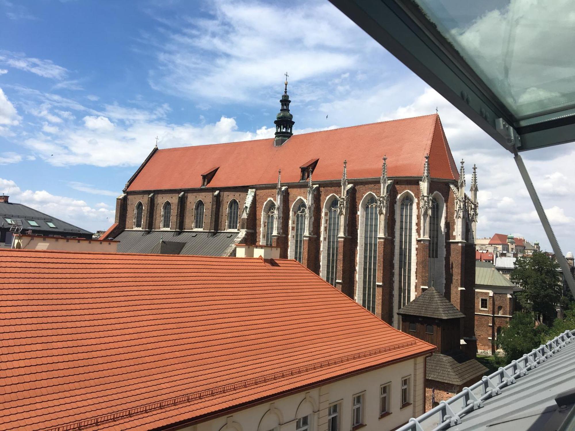 Central Penthouse With Terrace Cracovie Extérieur photo