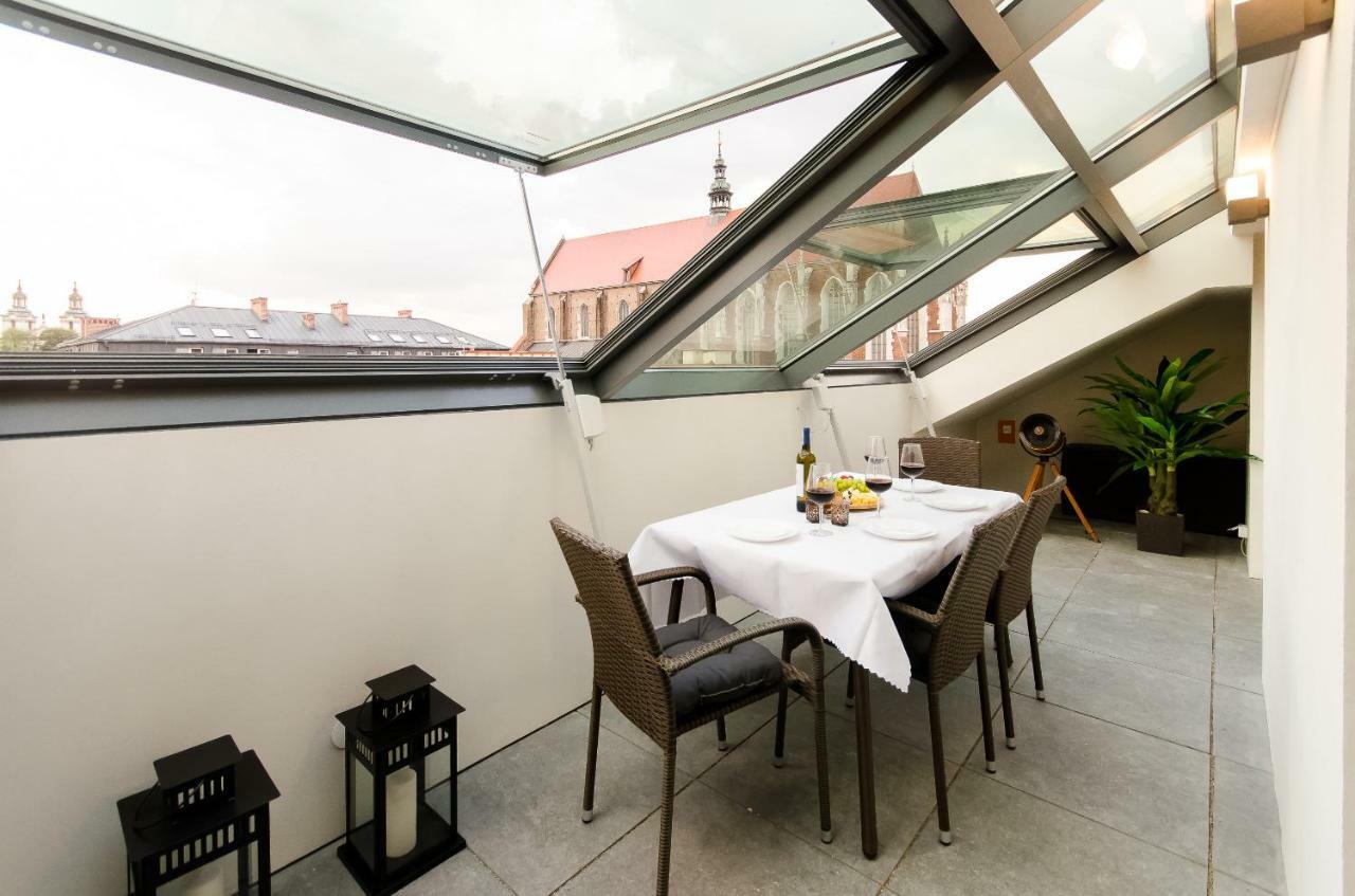 Central Penthouse With Terrace Cracovie Extérieur photo